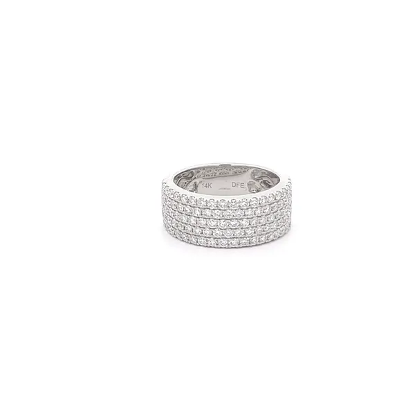 14KW 1.5CTW 5 Row Diamond Fashion Ring Kiefer Jewelers Lutz, FL