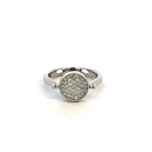 14K Black & White Diamond 