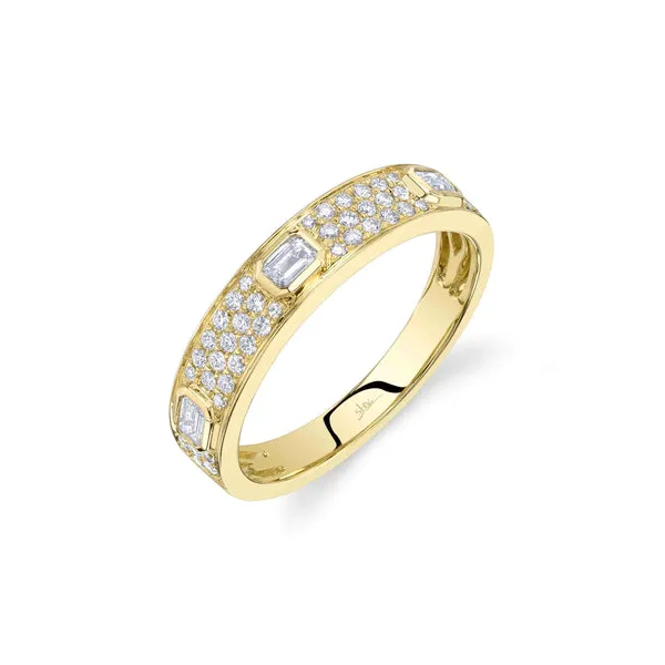 14KY Emerald Cut Diamond Fashion Band by Shy Creation Kiefer Jewelers Lutz, FL