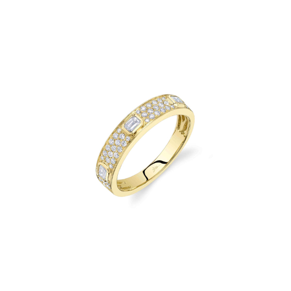 14KY Emerald Cut Diamond Fashion Band by Shy Creation Kiefer Jewelers Lutz, FL