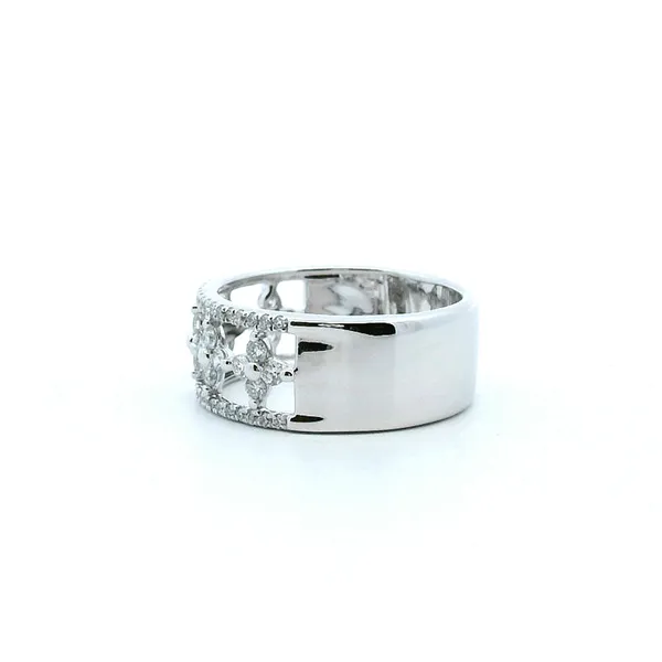 14KW Diamond Fashion Band Image 4 Kiefer Jewelers Lutz, FL
