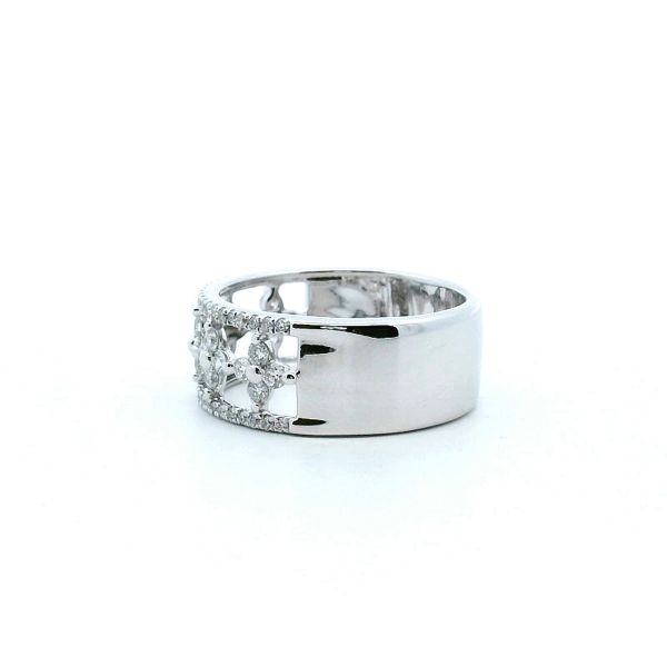 14KW Diamond Fashion Band Image 4 Kiefer Jewelers Lutz, FL