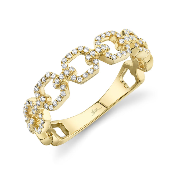 14KY 0.22CTW Diamond Link Ring by Shy Creation Kiefer Jewelers Lutz, FL