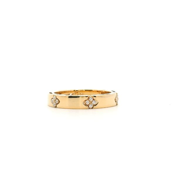 18KY 0.09CTW Love in Verona Ring by Roberto Coin Image 3 Kiefer Jewelers Lutz, FL