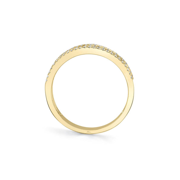 14KY 0.55CTW Bagguette and Round Diamond Fashion Band by Shy Creation Image 4 Kiefer Jewelers Lutz, FL