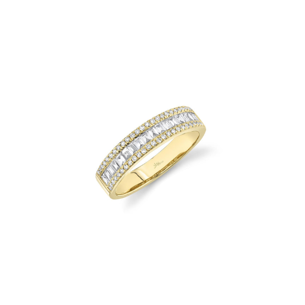 14KY 0.55CTW Bagguette and Round Diamond Fashion Band by Shy Creation Kiefer Jewelers Lutz, FL