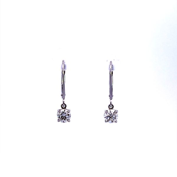 14K .93CTW Diamond Dangle Earrings Kiefer Jewelers Lutz, FL