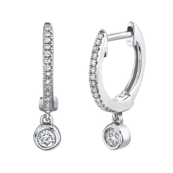 14K Diamond Huggie Earring Kiefer Jewelers Lutz, FL