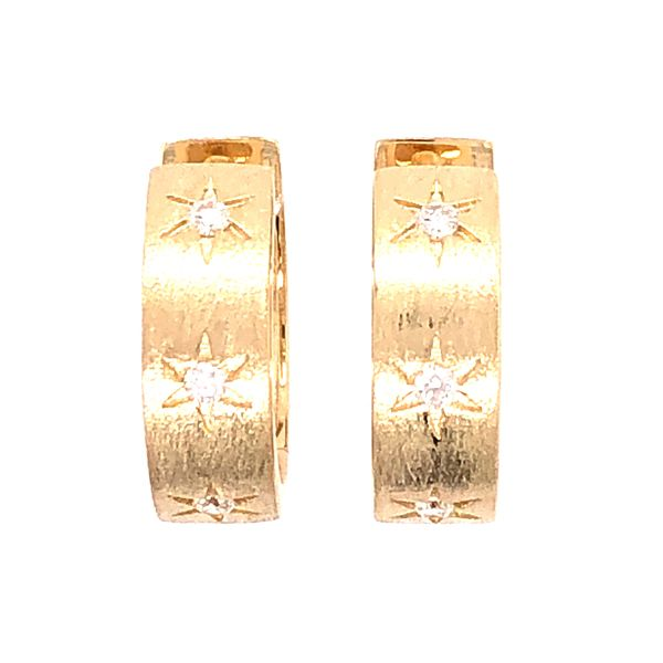 14K Diamond Star Earring Kiefer Jewelers Lutz, FL