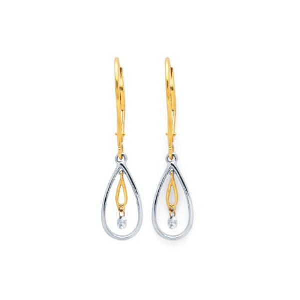14K Diamond Drop Earrings Kiefer Jewelers Lutz, FL