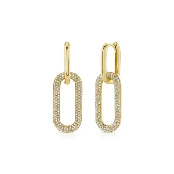 14K Diamond Pave Earring by Shy Creation Kiefer Jewelers Lutz, FL