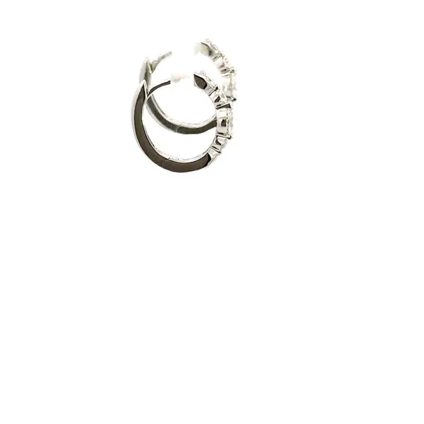 14K Diamond Huggie Earring by Shy Creation Image 2 Kiefer Jewelers Lutz, FL