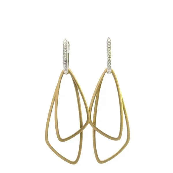 14KYW Trilong Earrings Kiefer Jewelers Lutz, FL