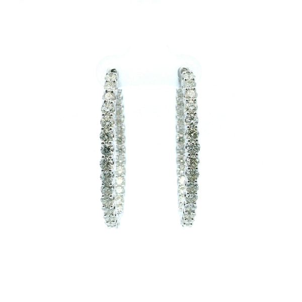 5ctw Diamond Hoops Kiefer Jewelers Lutz, FL
