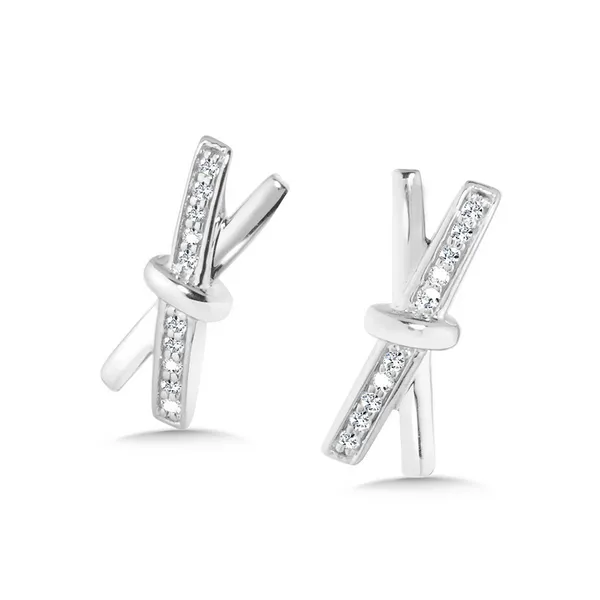 Sterling Silver Diamond 