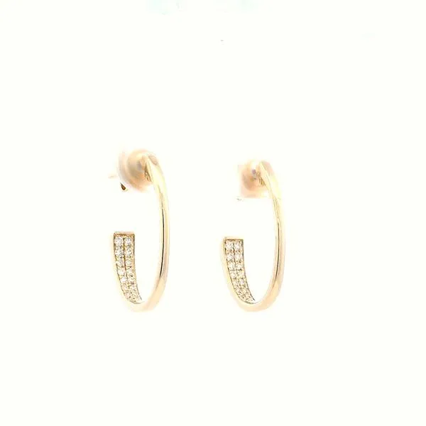 14KY Pave Diamond 