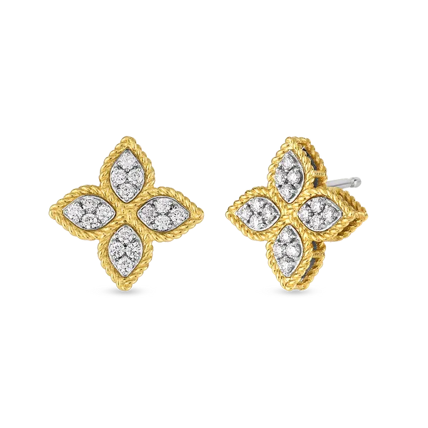 18K Diamond Earrings  by Roberto Coin Kiefer Jewelers Lutz, FL
