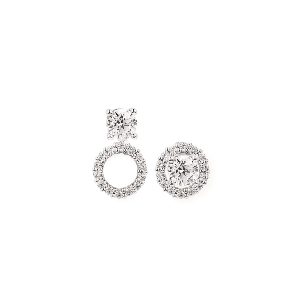 14KW .37CTW Round Convertable Earring Jackets Kiefer Jewelers Lutz, FL
