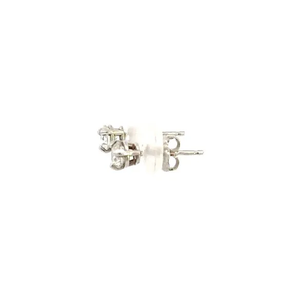 14K .46 CTW Diamond Stud Earrings Image 3 Kiefer Jewelers Lutz, FL