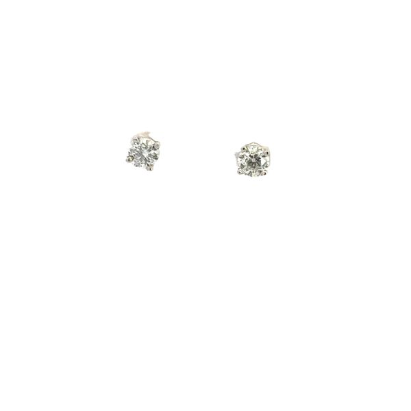 Plat .85CTW Diamond Stud Earrings Kiefer Jewelers Lutz, FL