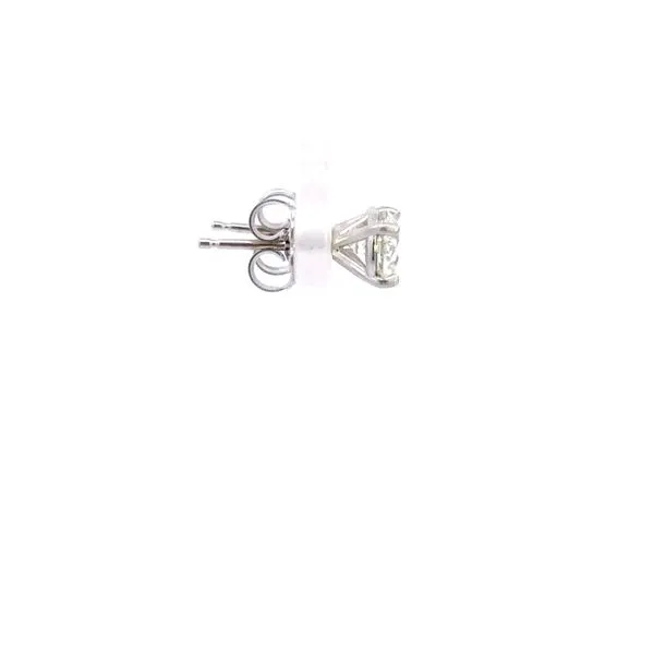 14KW 1.27CTW Diamond Stud Earrings Image 2 Kiefer Jewelers Lutz, FL