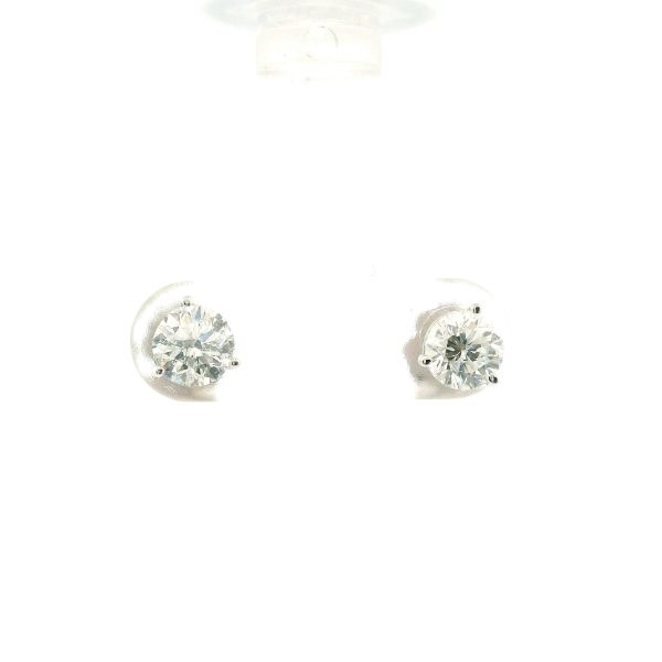14KW 1.02CTW Diamond Stud Earrings Kiefer Jewelers Lutz, FL