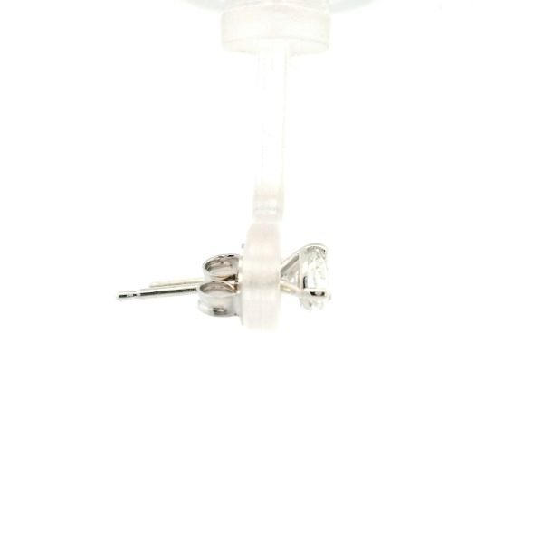 14KW 0.58CTW Diamond Stud Earrings Image 3 Kiefer Jewelers Lutz, FL