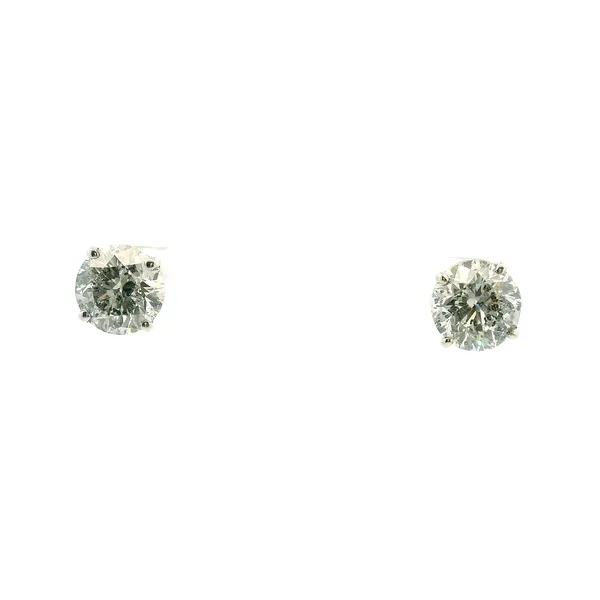 14KW 6.12CTW Diamond Stud Earrings Kiefer Jewelers Lutz, FL