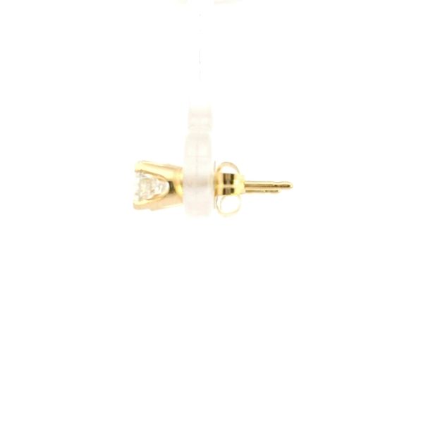 14KY 0.50CTW Diamond Stud Earrings Image 4 Kiefer Jewelers Lutz, FL