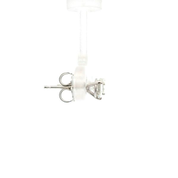 14KW 0.50CTW Diamond Stud Earrings Image 3 Kiefer Jewelers Lutz, FL
