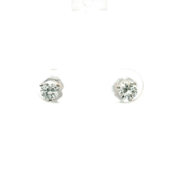 14KW 0.50CTW Diamond Stud Earrings Kiefer Jewelers Lutz, FL