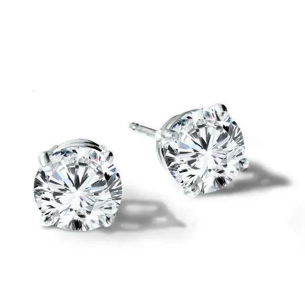 14K 2.01CTW Lab Grown Diamond Stud Earrings Kiefer Jewelers Lutz, FL
