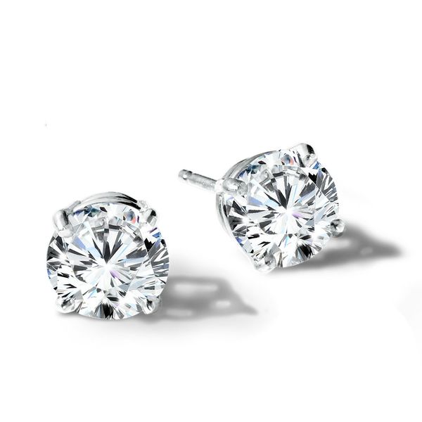 14K 2.05CTW Lab Grown Diamond Stud Earrings Kiefer Jewelers Lutz, FL