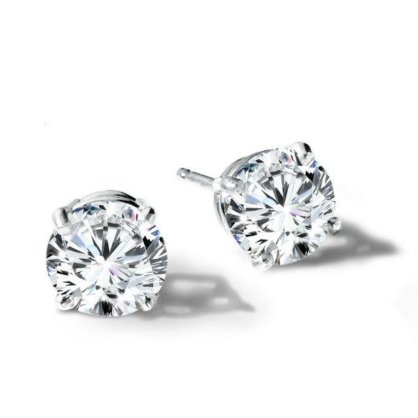 14K 3CTW Lab Grown Diamond Milestones Stud Earrings Kiefer Jewelers Lutz, FL