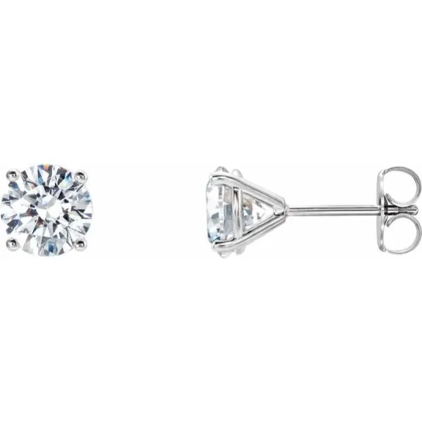 14KW 5.27CTW Lab-Grown Diamond Stud Earrings Kiefer Jewelers Lutz, FL