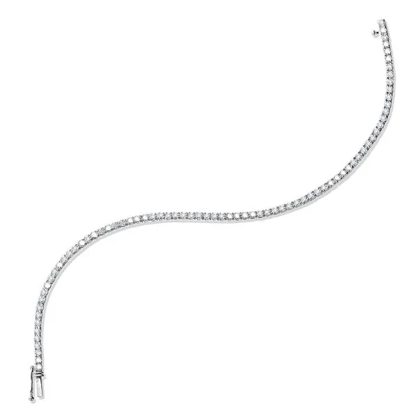 14K Lab Grown Diamond Milestones Tennis Bracelet Image 2 Kiefer Jewelers Lutz, FL