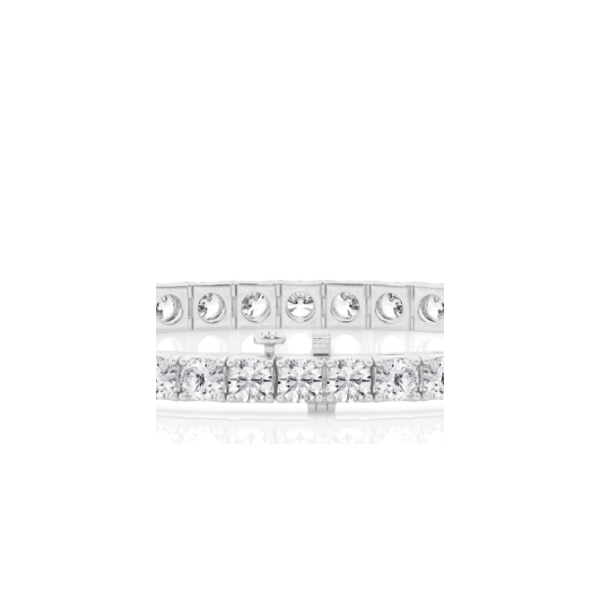 14KW Lab Grown 11.96CTW Diamond Tennis Bracelet Image 2 Kiefer Jewelers Lutz, FL
