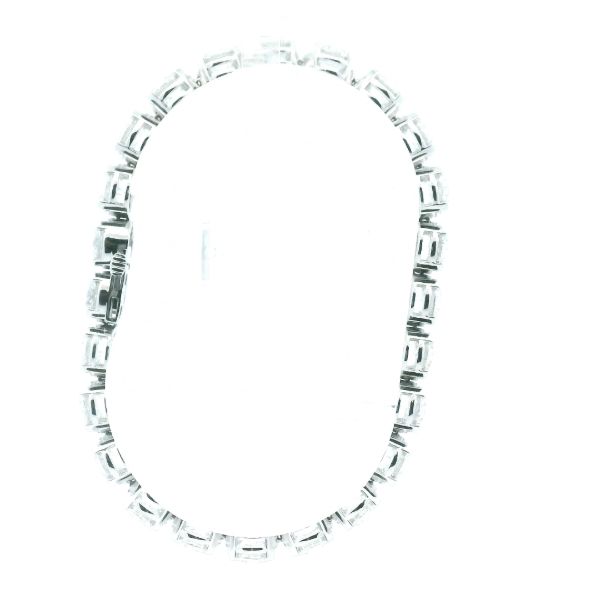 14KW Lab Grown Diamond Tennis Bracelet Image 3 Kiefer Jewelers Lutz, FL