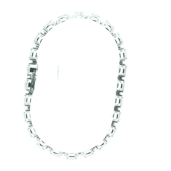 14KW Lab Grown Diamond Tennis Bracelet Image 3 Kiefer Jewelers Lutz, FL