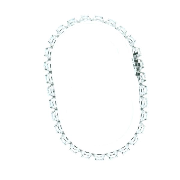 14KW Lab Grown Diamond Tennis Bracelet Image 4 Kiefer Jewelers Lutz, FL