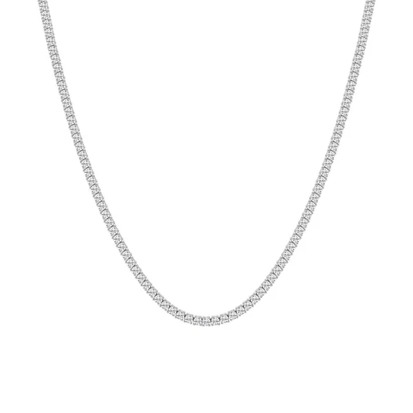 SS 10CTW Lab Grown Diamond Tennis Necklace Kiefer Jewelers Lutz, FL