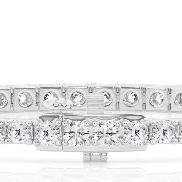 SS 5CTW Lab Grown Diamond Tennis Bracelet Image 2 Kiefer Jewelers Lutz, FL