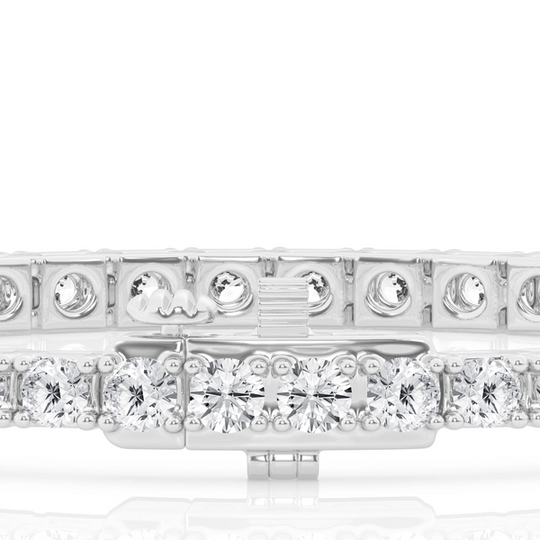 SS 5CTW Lab Grown Diamond Tennis Bracelet Image 2 Kiefer Jewelers Lutz, FL