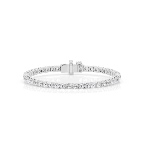 14KW 7CTW Lab Grown Diamond Tennis Bracelet Kiefer Jewelers Lutz, FL