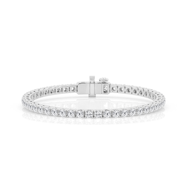 14KW 3CTW Lab Grown Diamond Tennis Bracelet Kiefer Jewelers Lutz, FL