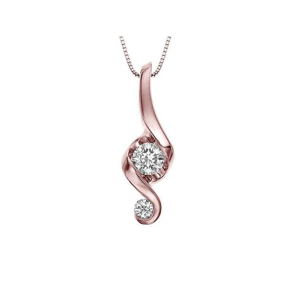 Rose Gold Diamond Juno Lucina Necklace Kiefer Jewelers Lutz, FL