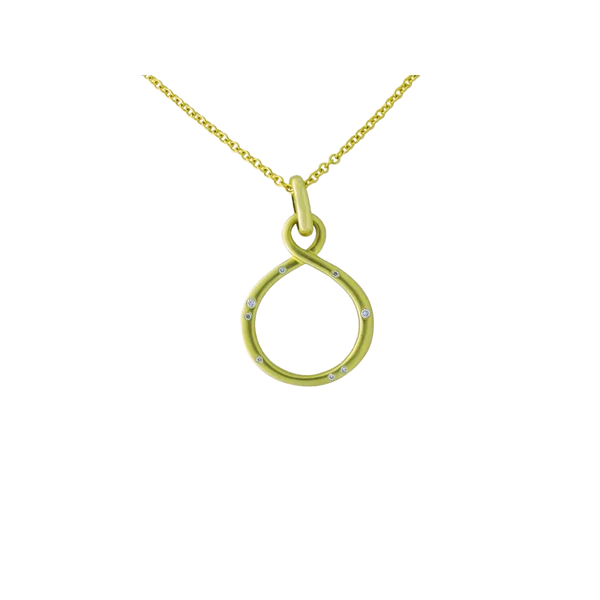 14K Diamond Infinity Pendant Kiefer Jewelers Lutz, FL