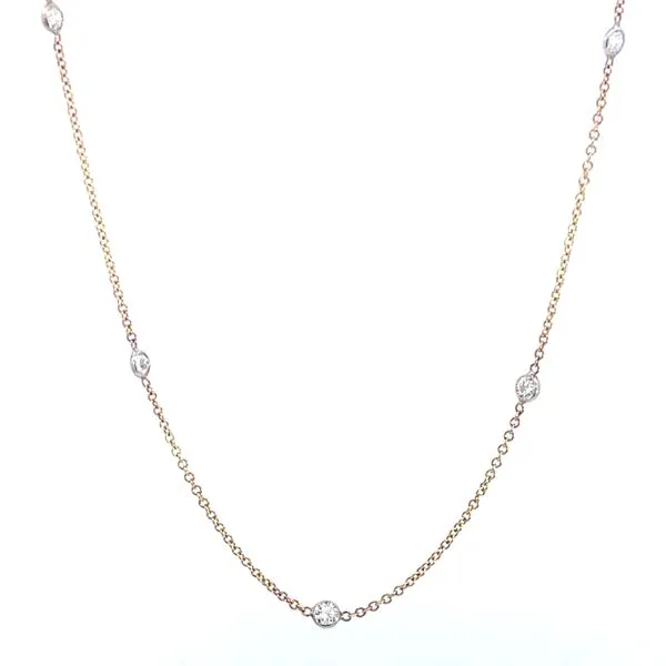 14K Diamond Station Necklace Kiefer Jewelers Lutz, FL