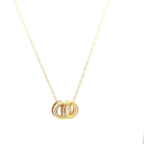 14K .25CTW Diamond Marriage Symbol Necklace Kiefer Jewelers Lutz, FL