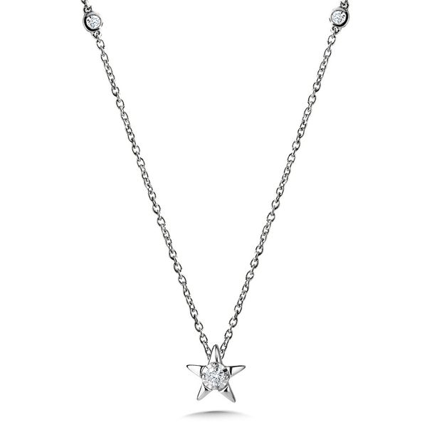 Sterling Silver Diamond Star Pendant Kiefer Jewelers Lutz, FL